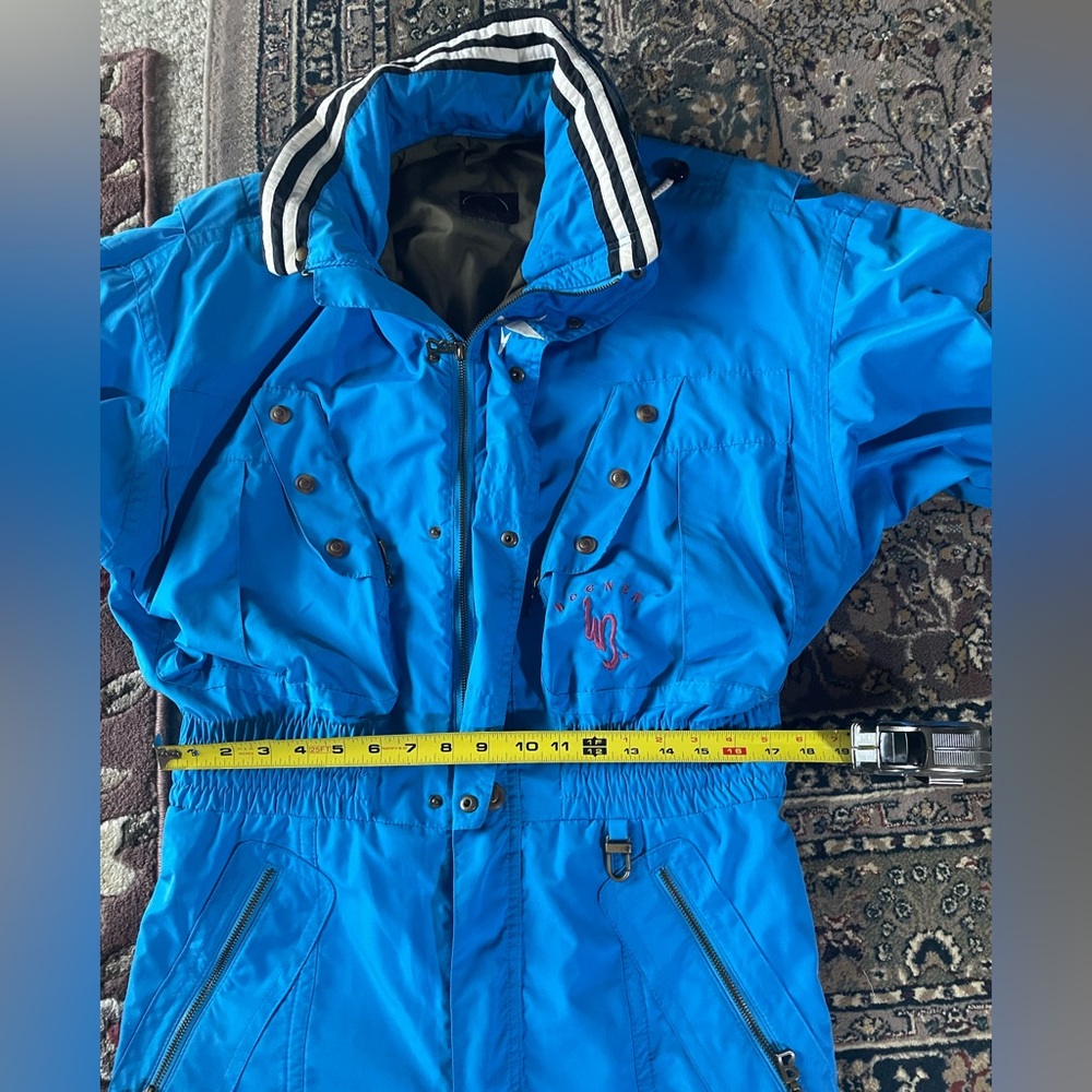 Vintage 80s/90s blue one-piece ski snowboarding 🏂 suit ❄️⛷️Bogner Mens 38 - Picture 15 of 17